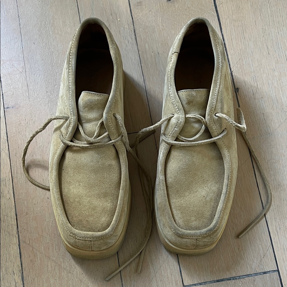 Loewe men’s Tan Suede Shoes
